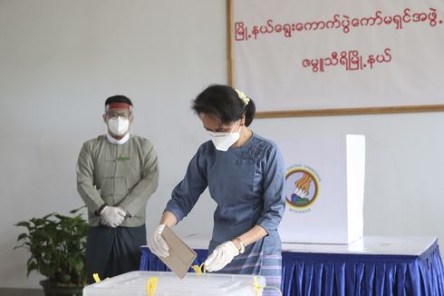 Jelang Pemilu Myanmar, Aung San Suu Kyi Beri Hak Suara Lebih Awal