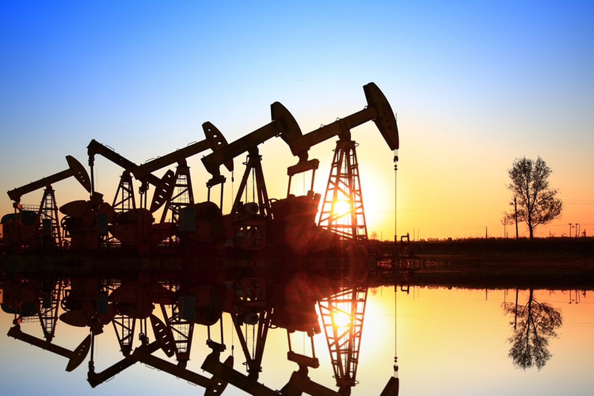Ilustrasi aktivitas industri hulu minyak dan gas bumi