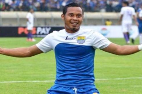 Atep Persembahkan Golnya untuk Ultah Persib Bandung 