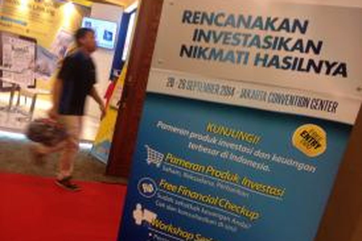 Indonesia Financial Expo & Forum (IFEF) yang mulai diadakan hari ini, Jumat (26/9/2014) hingga Minggu (28/9/2014).