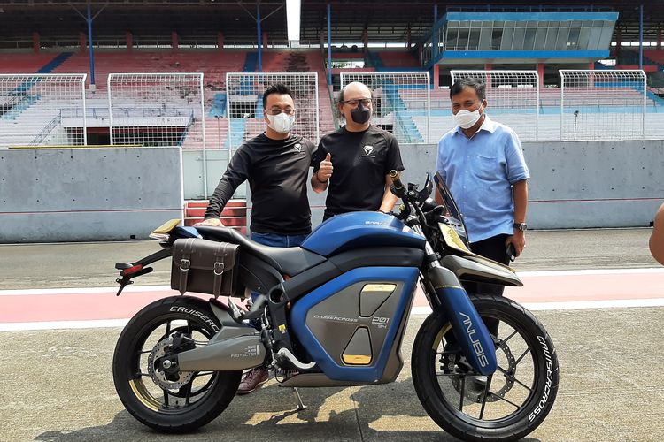 Peluncuran motor listrik Anubis Cruisercross buatan Baran Energy