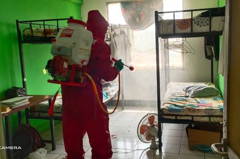 Kasus Covid-19 di PTIQ Lebak Bulus, Gedung Asrama Disemprot Lebih dari 2.500 Liter Disinfektan