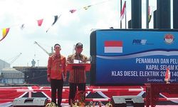 Luncurkan Alugoro-405, Indonesia Produksi Kapal Selam Sendiri