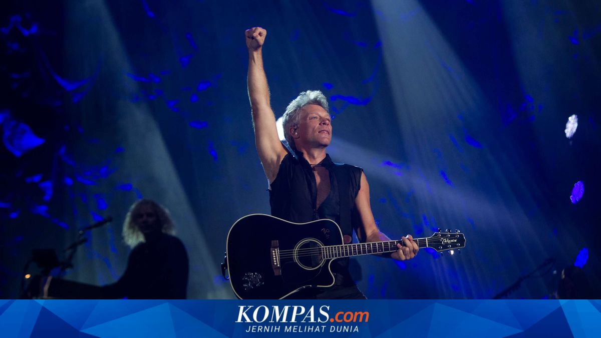 Pita Suara Rusak, Bon Jovi Ungkap Kondisi Usai Jalani Operasi