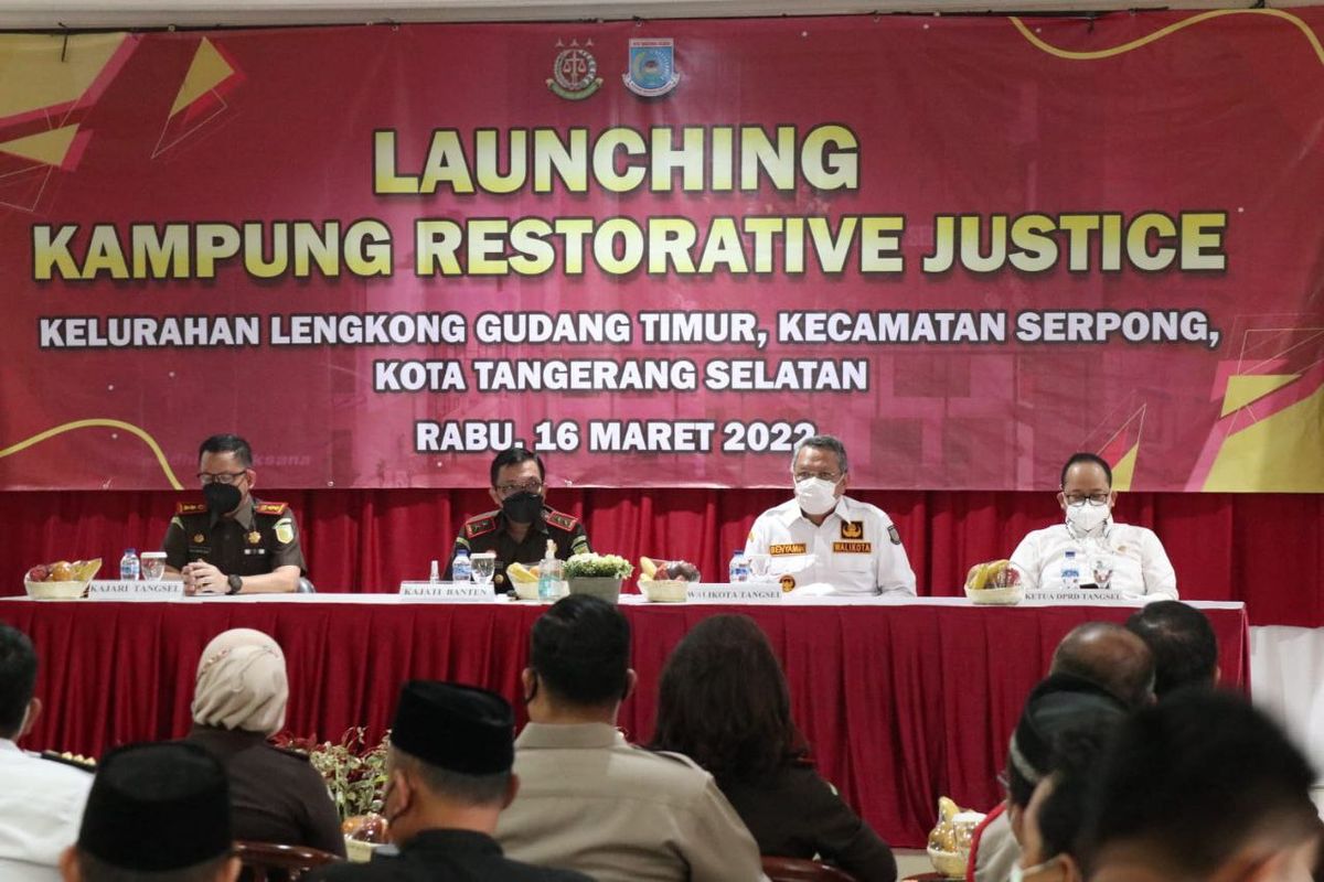 Kampung Restorative Justice Tangerang Selatan 