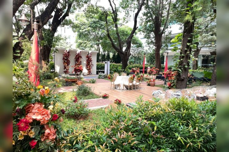 Swiss-Belresidences Kalibata Jakarta menyediakan paket pernikahan dengan konsep outdoor di Jade Lounge & Terrace dengan kapasitas hingga 700 tamu.