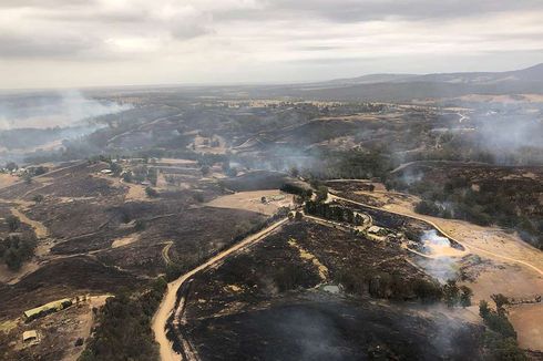 Tim Satgas Garuda Fokus Bersihkan Lahan Pasca-kebakaran di Australia