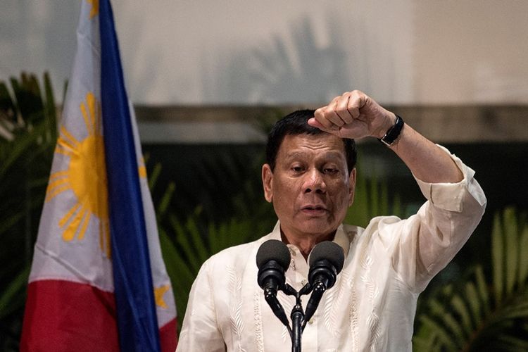 Presiden Filipina, Rodrigo Duterte.