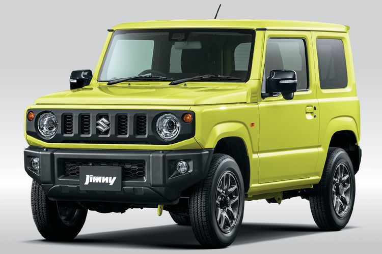 Suzuki Jimny kei car berkapasitas mesin 658 cc 3-silinder turbocharged.