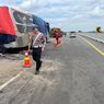 UPDATE Kecelakaan Bus Miyor di Tol Kayuagung, 1 Tewas, 3 Luka Berat, 5 Luka Ringan