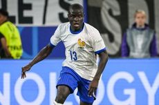 N'Golo Kante Jadi Manusia Tercepat di Laga Perancis Vs Austria