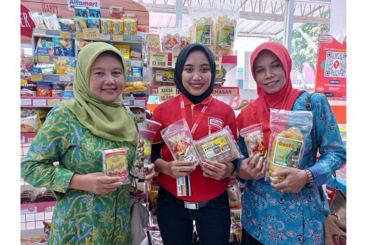 Prodyk carang mas di Alfamart. 