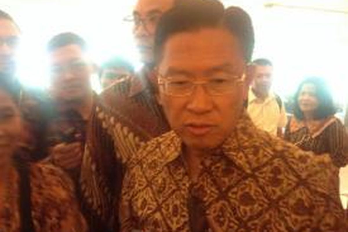 CEO Lippo Group James Riady di Jakarta, Rabu (28/10/2015).