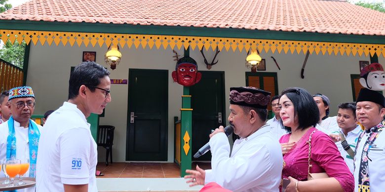 Rumah Betawi di Pulau Bidadari.