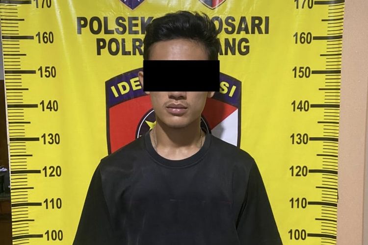 FFA, mahasiswa asal Boyolali yang ditetapkan tersangka akibat diduga membuka praktik prostitusi di rumah kontarakan di Kecamatan Singosari, Kabupaten Malang.