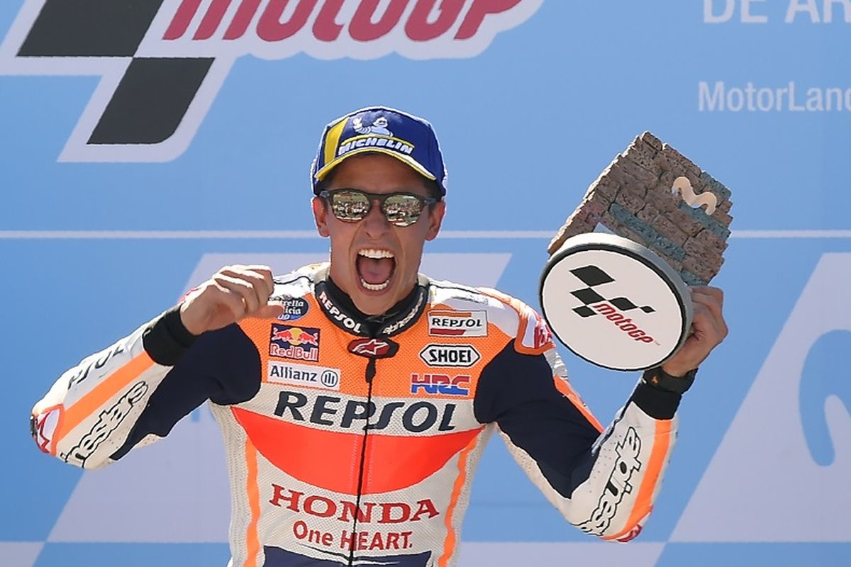 Pebalap Repsol Honda, Marc Marquez.