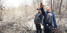 Kebakaran di Gunung Ijen, Bupati Anas Minta BNPB Kerahkan Heli Water Bombing