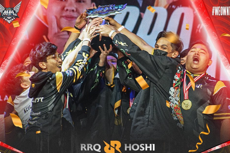 RRQ Hoshi memenangkan kompetisi MPL ID S9.
