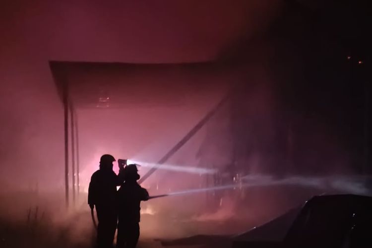 Kandang Ayam di Kediri Terbakar, Pemilik Diperkirakan Rugi Rp 1,5 Miliar