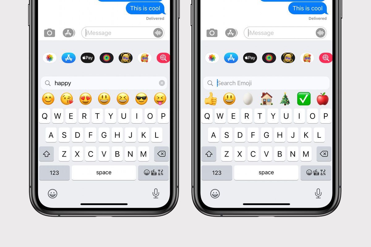 Apple Emoji Keyboard