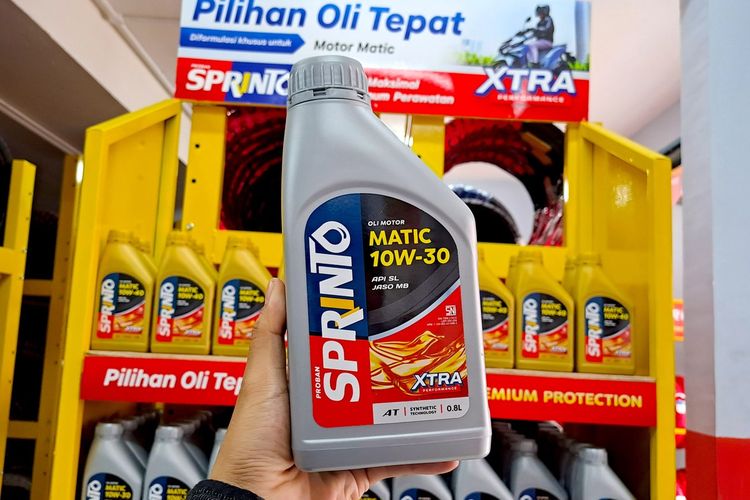 Proban Motoparts Meluncurkan Sprinto untuk motor matik di perkotaan.