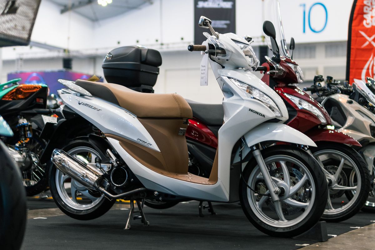 Modifikasi Honda Spacy konversi Honda Vision