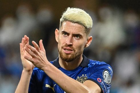 Kata Jorginho Setelah Mengenakan Ban Kapten Timnas Italia untuk Kali Pertama