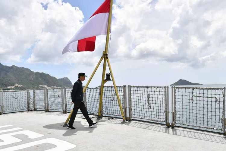 Presiden RI, Joko Widodo menegaskan bahwa kedaulatan tidak bisa lagi ditawar-tawar. Seperti Natuna, merupakan wilayah Indonesia.