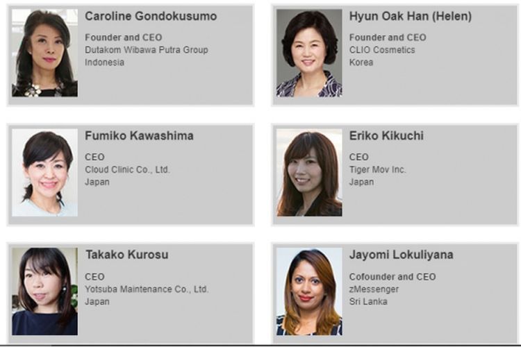  2019 EY Entrepreneurial Winning Women Asia Pasific