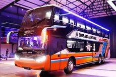 PO Rosalia Indah Luncurkan Bus Tingkat Baru Rakitan Karoseri Laksana