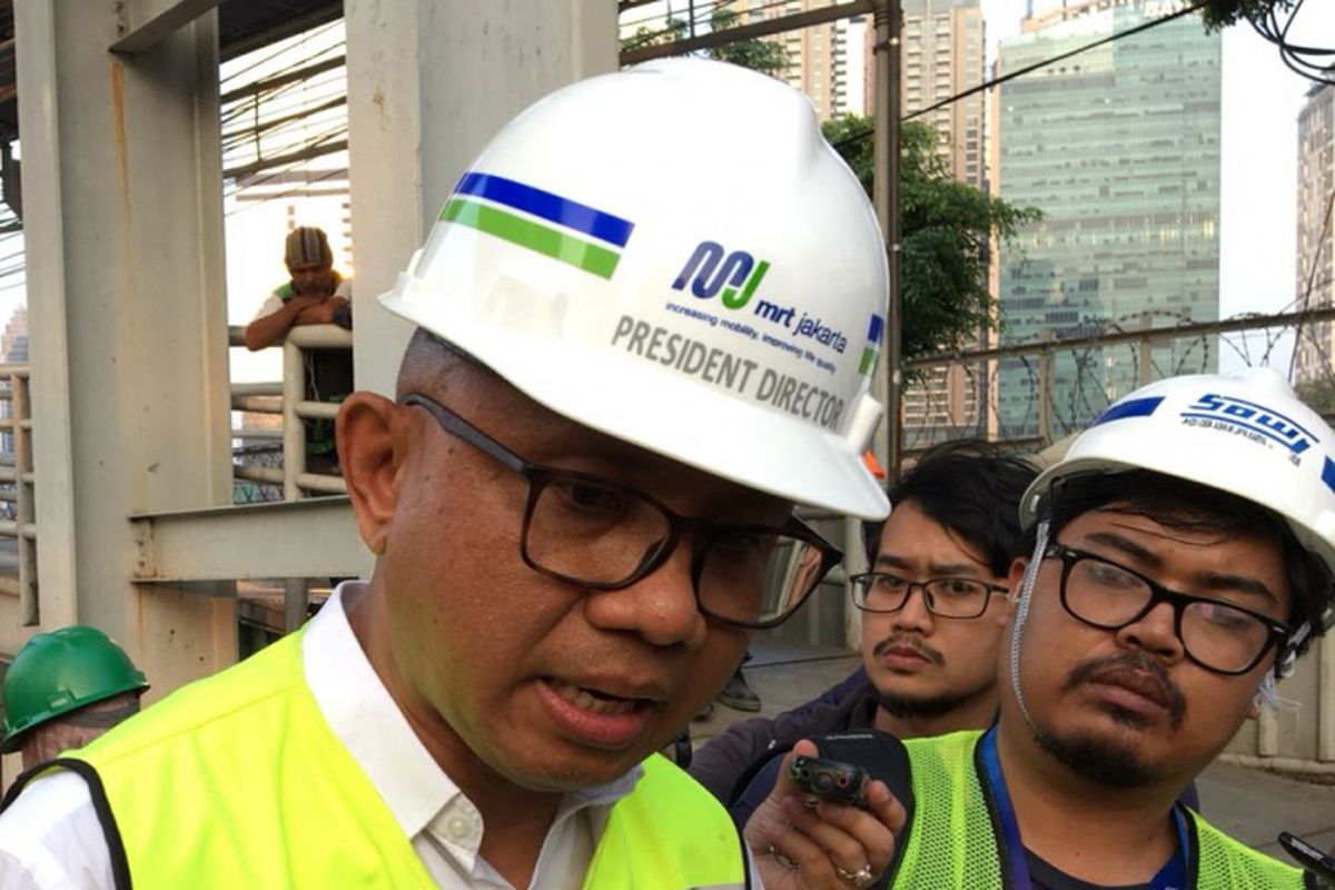 Direktur Utama PT MRT Jakarta William Sabandar