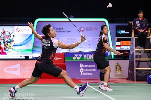 Link Live Streaming Final Thailand Open, Rekor Greysia/Apriyani Vs Jongkolphan/Rawinda