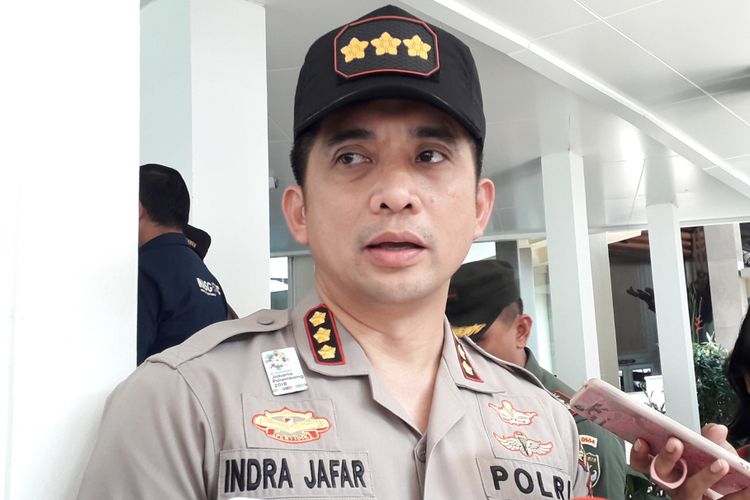 Kapolres Jaksel Kombes Pol Indra Jafar, di Lapangan Golf Pondok Indah, Senin (6/8/2018)