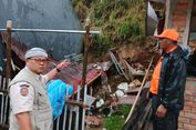 Hujan Deras Picu Longsor di Sukabumi, Satu Rumah Ambruk dan Penghuni Luka