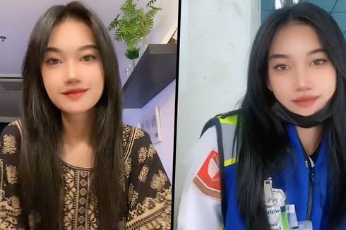 Satpam Perempuan Ini Bersolek bak Model, Ada Kisah Pilu di Baliknya