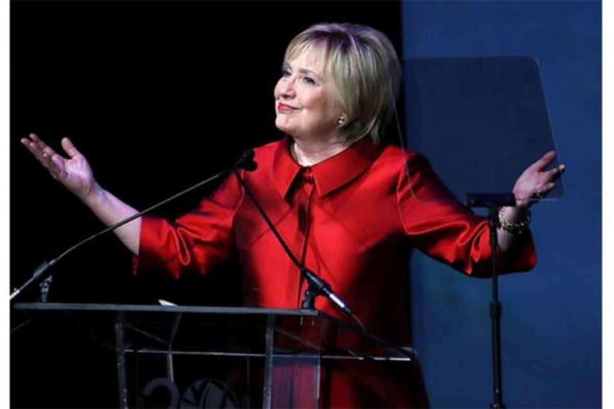 Rambut baru Hillary Clinton