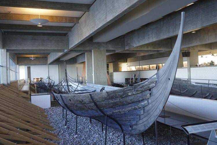 Ilustrasi Kapal Viking yang masuk daftar warisan budaya tak benda UNESCO