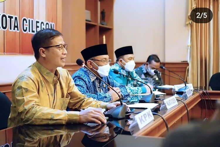 Pemkot Banten raih peringkat pertama capaian MCP KPK se-Provinsi Banten