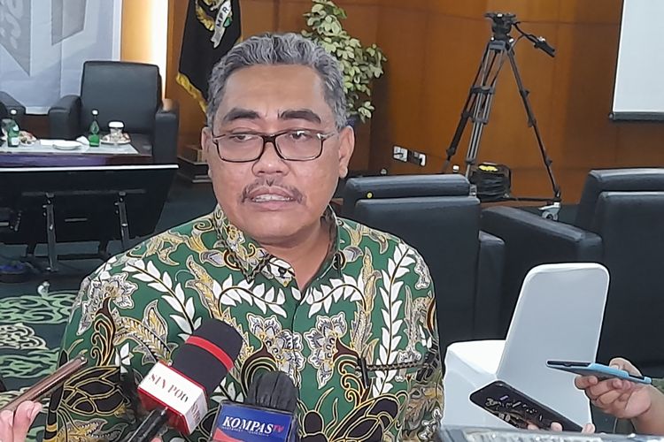 Wakil Ketua Umum PKB Jazilul Fawaid usai acara diskusi di Kompleks Parlemen Senayan, Jakarta, Selasa (15/3/2022).