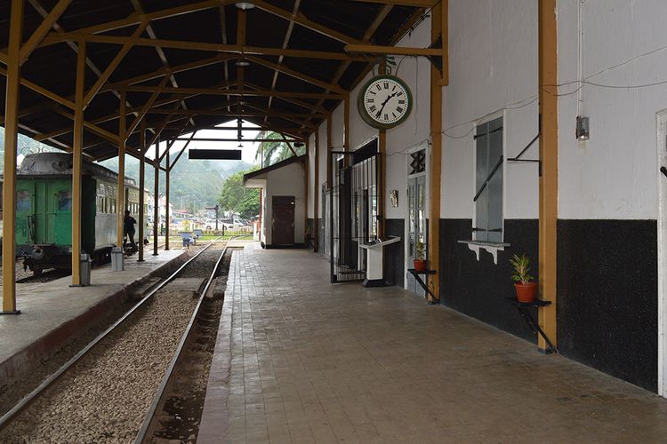 Museum Kereta Api Sawahlunto.