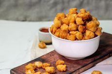 Resep Chicken Popcorn dengan Saus Telur Asin, Ide Jualan