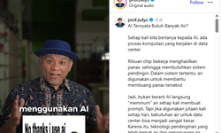 Mengapa Gunakan AI Sebabkan Krisis Air Minum? Ini Penjelasan Profesor UI