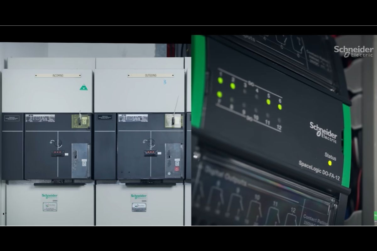 Pemanfaatan berbagai solusi Schneider Electric di SMC RS Telogorejo. 