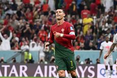 Portugal Vs Swiss, Ronaldo 530 Menit Tanpa Gol di Fase Gugur Piala Dunia