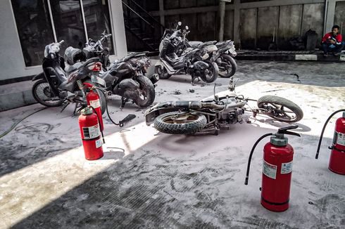 Kebakaran Terjadi di SPBU Bandung Barat, 6 Motor Dilalap Api