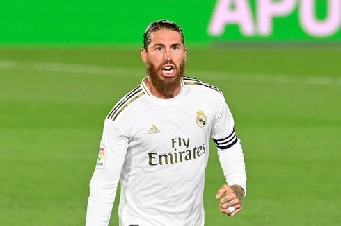 Real Madrid Vs Mallorca - Ramos Cetak Gol Lagi, Los Blancos Geser Barcelona