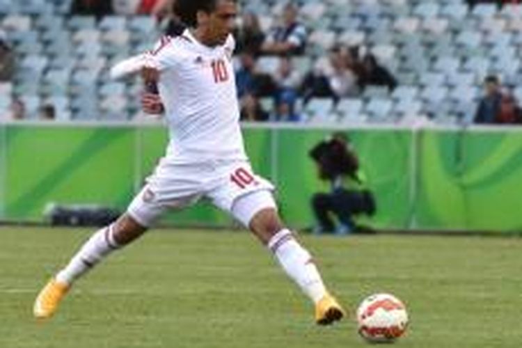 Gelandang Uni Emirat Arab, Omar Abdulrahman.