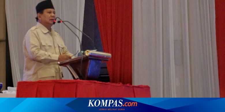 Sudah Diundang Panitia Sayangkan Prabowo Tak Hadir Di Tanwir Muhammadiyah