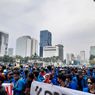 Unjuk Rasa di Patung Kuda, Mahasiswa Tuntut Jokowi Stabilkan Harga Pangan dan BBM