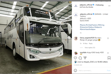 Bus Tambang Baru dari Adiputro, Pakai Sasis Scania